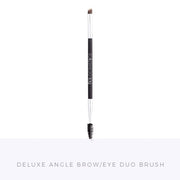 TK's Deluxe Angle Brow/Eye Liner Duo Brush - TK's Cosmetics